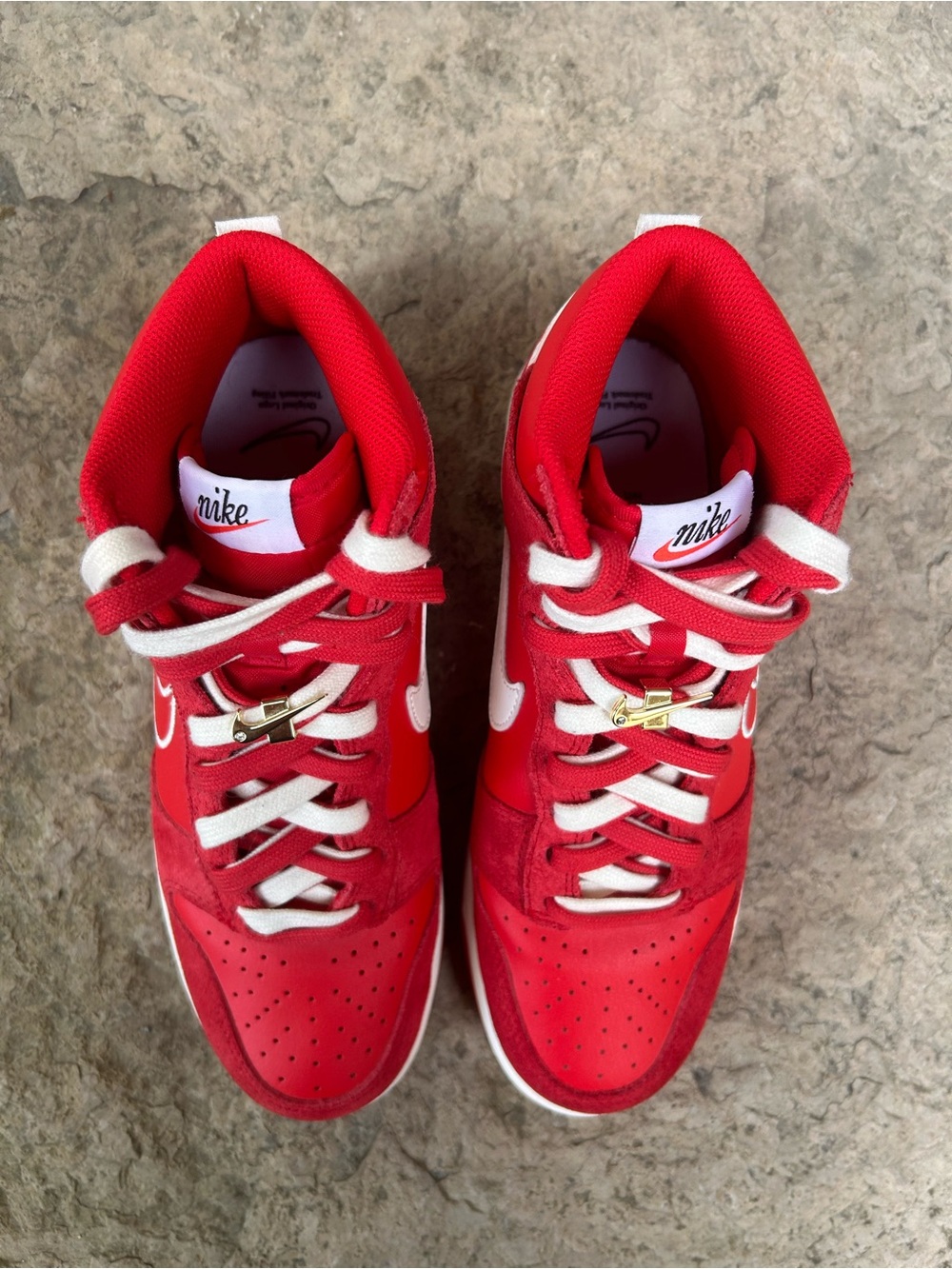 NIKE Dunk High SE 'First Use Pack - University Red'-Women’s size 9.5 (Men’s 8) - Picture 4 of 9